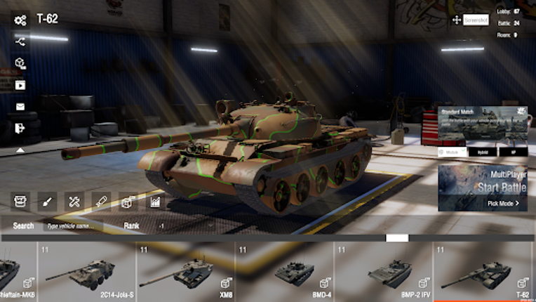 Panzer War : DE screenshot