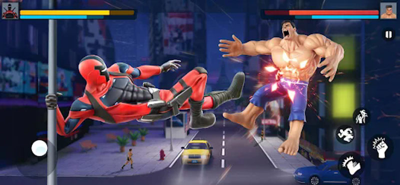 Spider Hero Battle Fight Games screenshot