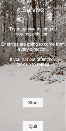 AR skjutspel screenshot