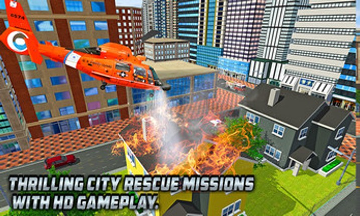 FireFighter ATV Bike: Helicopter Rescue 2018 Image