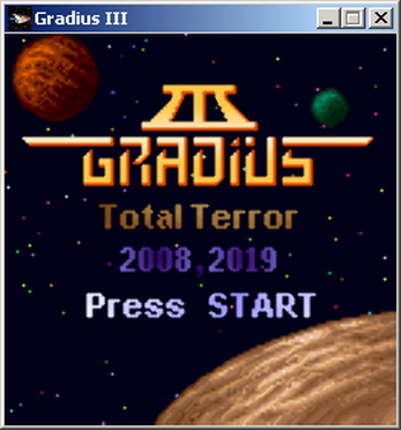 Gradius 3 Total Terror Image
