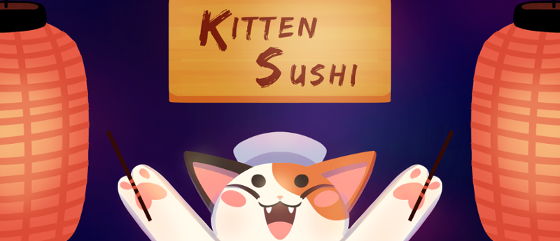 Kitten Sushi Game Cover