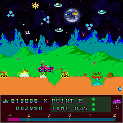 Lunar Patrol screenshot