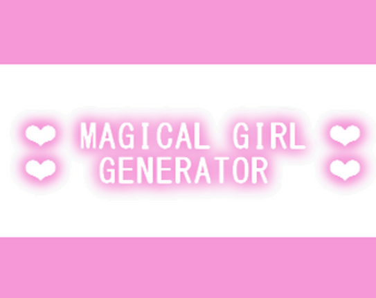 Magical Girl Generator Image