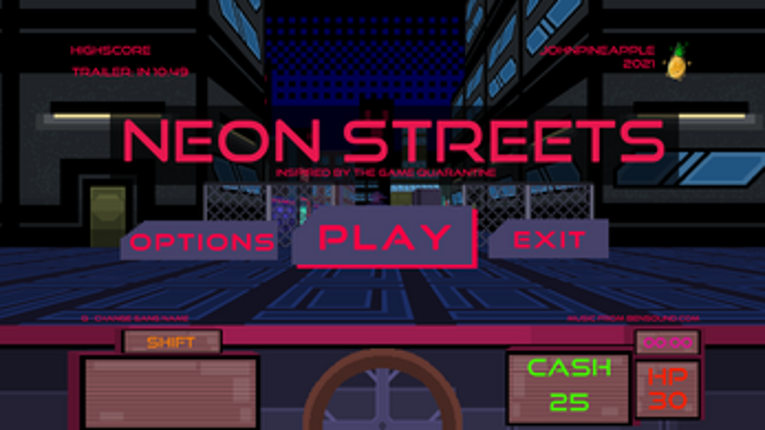 Neon Streets Image