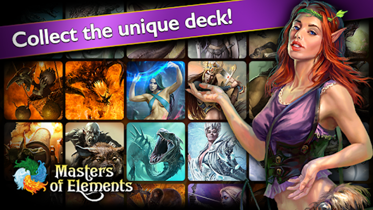 Masters of Elements－Online CCG Image