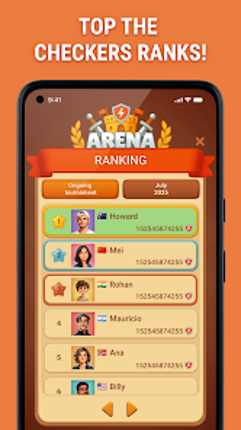 Checkers Online screenshot