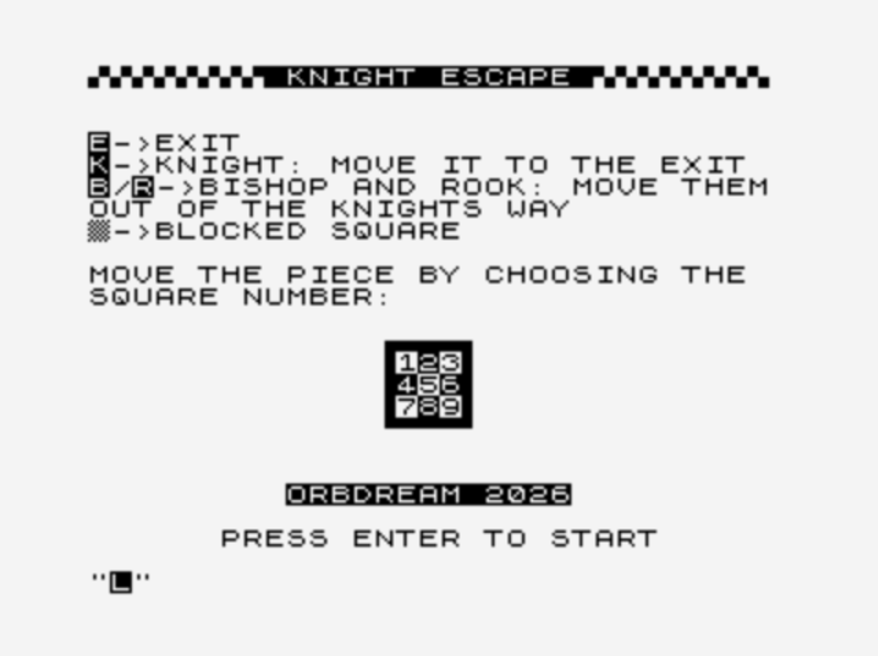 Games like Knight Escape (Sinclair ZX81) by rodrivas78