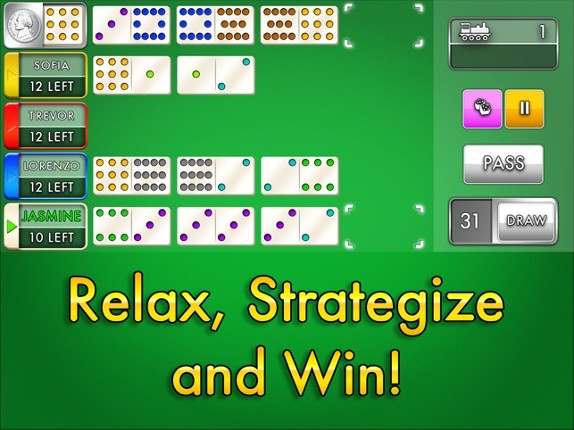 Mexican Train Dominoes Classic screenshot