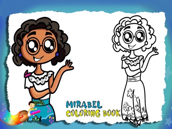 Mirabel Coloring Book screenshot