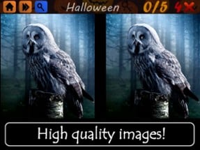 Spot the Differences Halloween Image