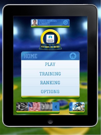 Button Soccer Seguros Unimed screenshot