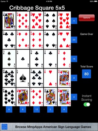 Cribbage Square - Solitaire screenshot