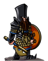 Dark Dwarves: A Paper Miniature Collection Image