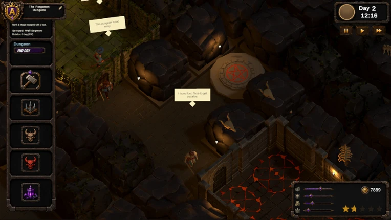 Fame & Fear: Dungeon Architect Image