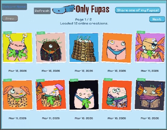 Fashion FUPA screenshot