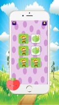 Fruits matching pictures games for kids Image