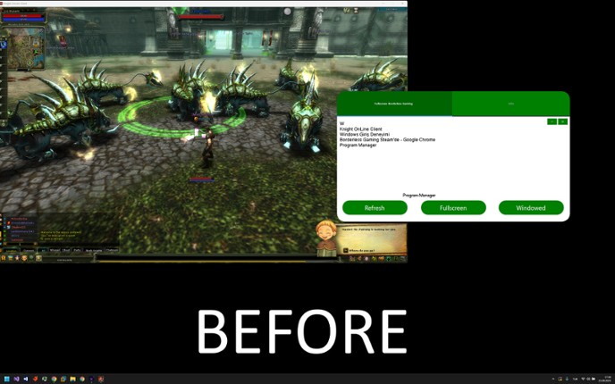 Fullscreen Borderless Gaming screenshot