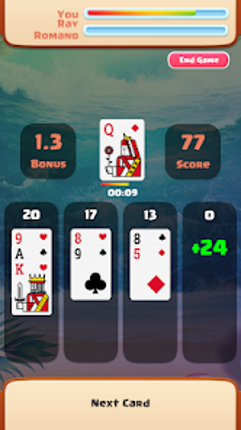Catch 21 Solitaire Game screenshot