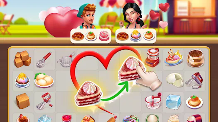 Merge Love - Happy cook screenshot