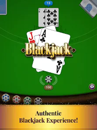Blackjack Card Game screenshot