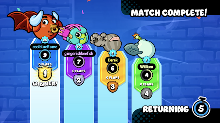 Super Flappy Golf screenshot