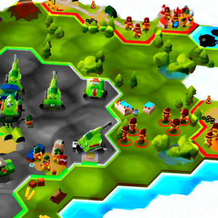 War Hex: Army men & tactics Image