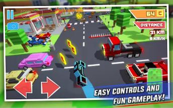 Crossy Brakes: Blocky Road Fun Image