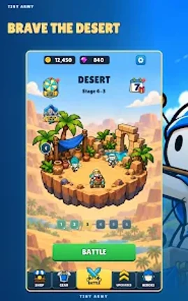 Tiny Army: Merge Defense RPG Image