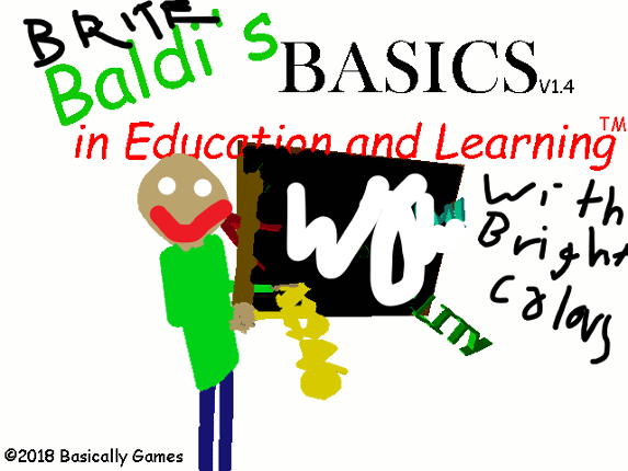 Brite Baldi's Basics: Bright Colors Edition Image