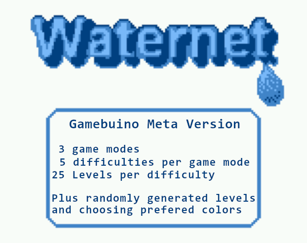 Games like Waternet Gamebuino Meta Version