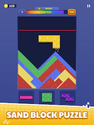 Sand Block Color Escape Puzzle Image