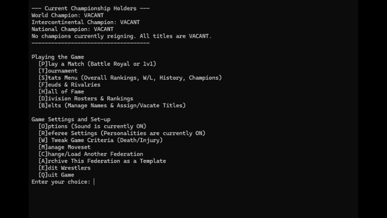 Grunt - The Wrestling Game screenshot
