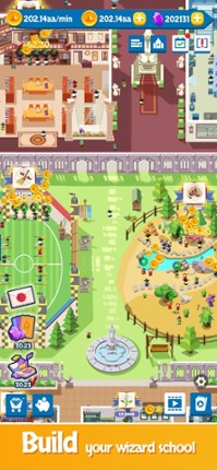 Idle Wizard School - Idle Game screenshot