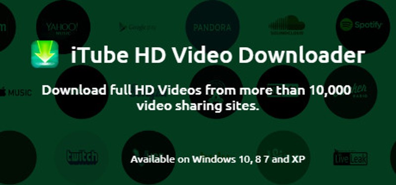 iTube HD Video Downloader - Download videos from 10000+ sites, 3X Faster Download Speed, Download Entire Playlist, Record Online Video. Image