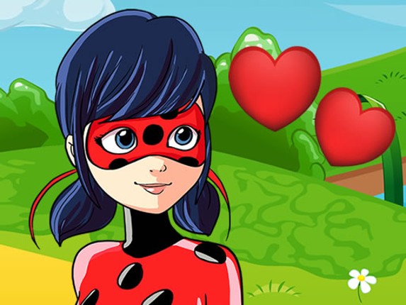 Ladybug Hidden Hearts Game Cover