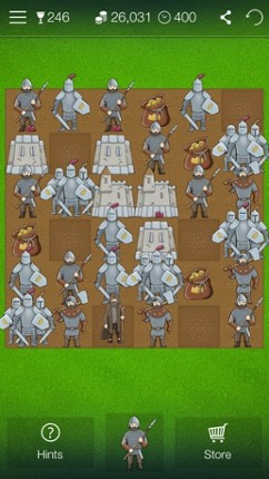 Magic Kingdom - match 3 game with warriors, knights and castles in the middle ages Image