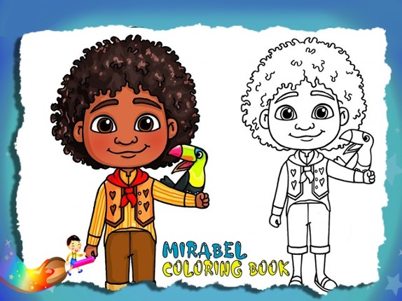 Mirabel Coloring Book screenshot