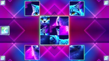 Neon Fantasy: Cats Image