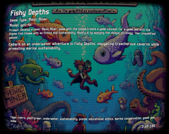 Oblique Aquatic Games screenshot