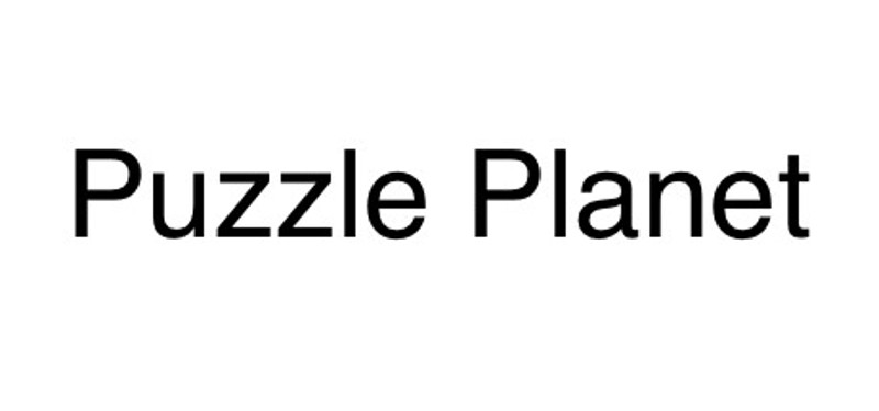 Puzzle Planet Image