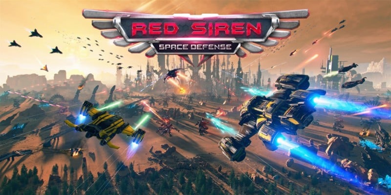 Red Siren: Space Defense Game Cover