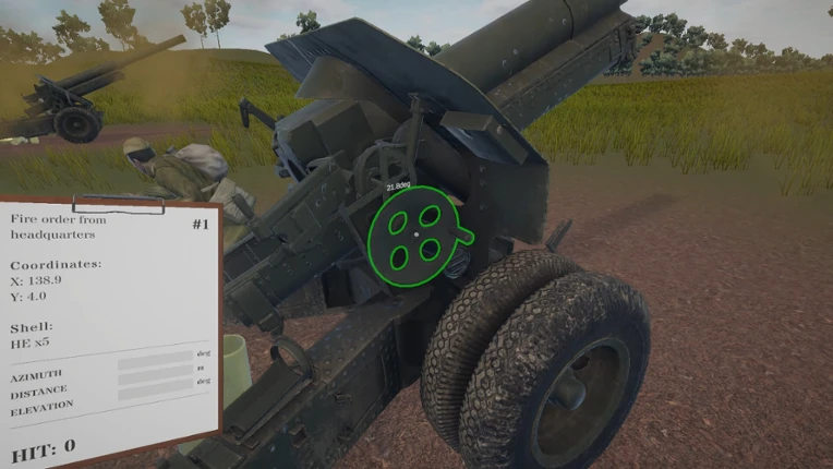 Steel Fall: Field Artillery Simulator screenshot