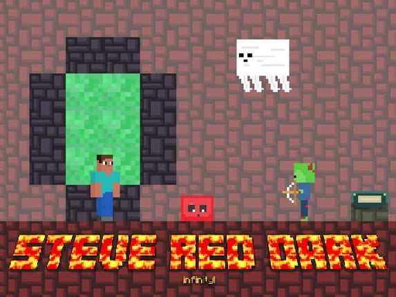 Steve Red Dark Game Cover