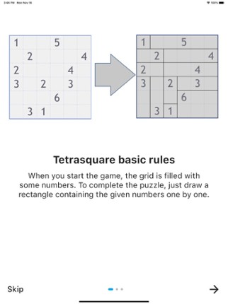 Tetrasquare2 screenshot
