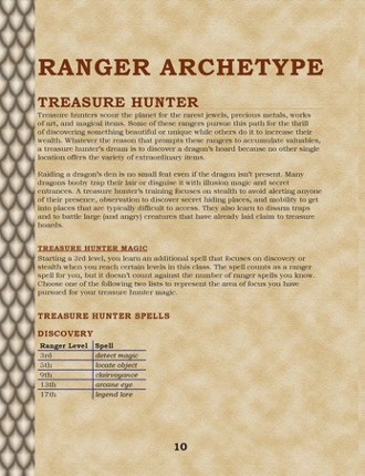 Archetypes of the Ages: Dragons (5e) screenshot