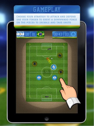 Button Soccer Seguros Unimed screenshot