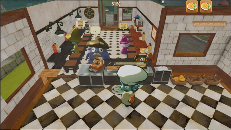 Caps & Spoons - Fungerellian Foodery Simulator screenshot