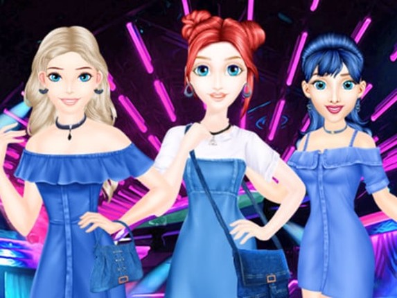 Denim Dress Fashion Game Cover