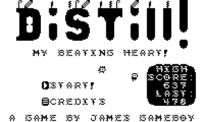 Games like Distill, My Beating Heart! (Playdate)